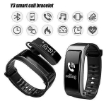 Bluetooth Earphone Smart Band Bracelet Fitness Tracker